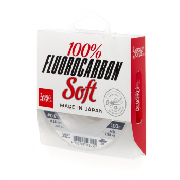 Lucky John FLUOROCARBON Soft 100м, 0,18мм - фото